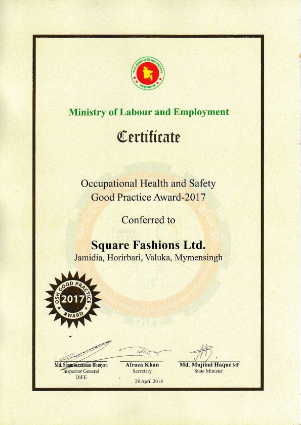 Occupational Health and Safety Good Practice