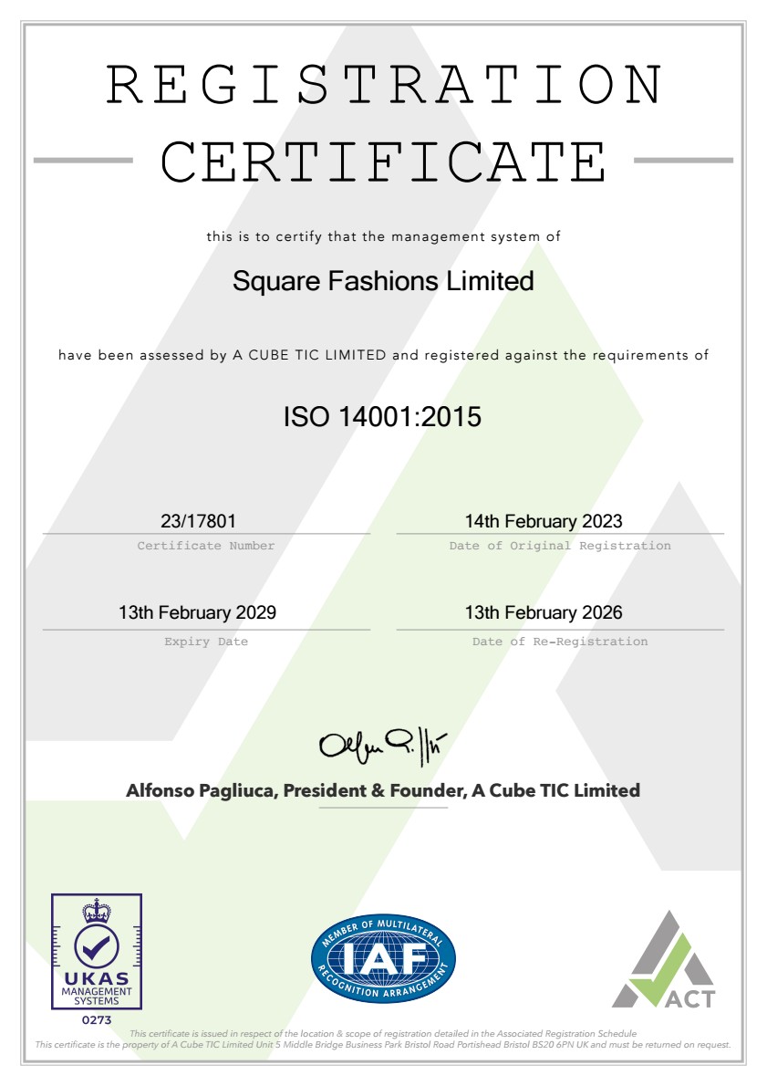 ISO 14001-2015 (Environment Management System)