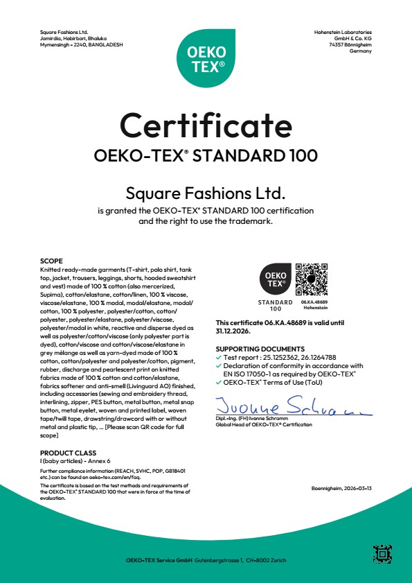 OEKO-TEX 100 